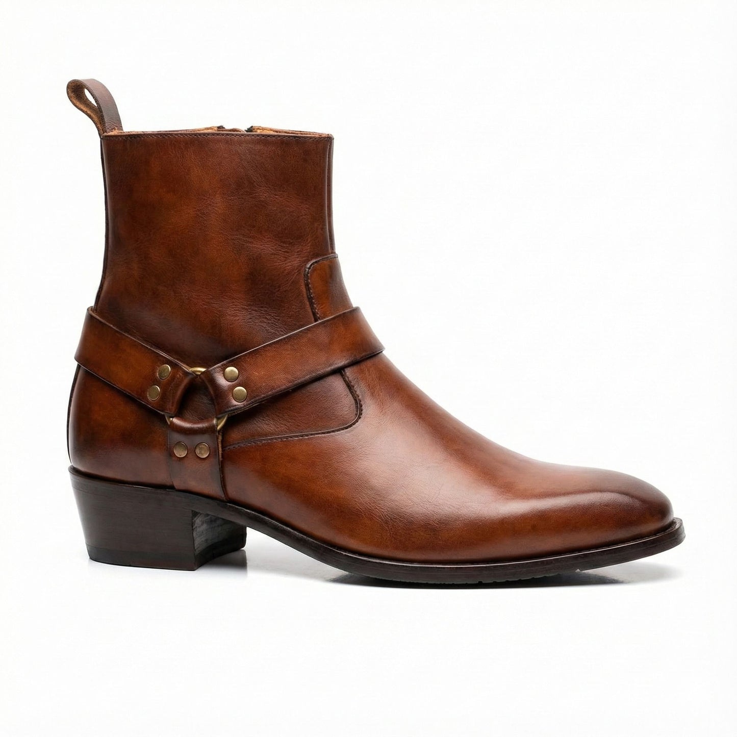 Cuban Heel Zipper MTO